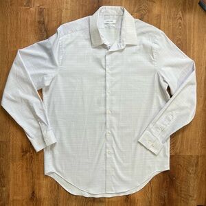 Calvin Klein Light men’s dress shirt slim fit stretch, stretch collar